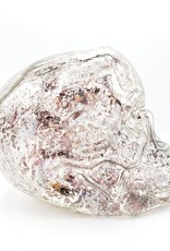 Skull, Blown Mercury Glass