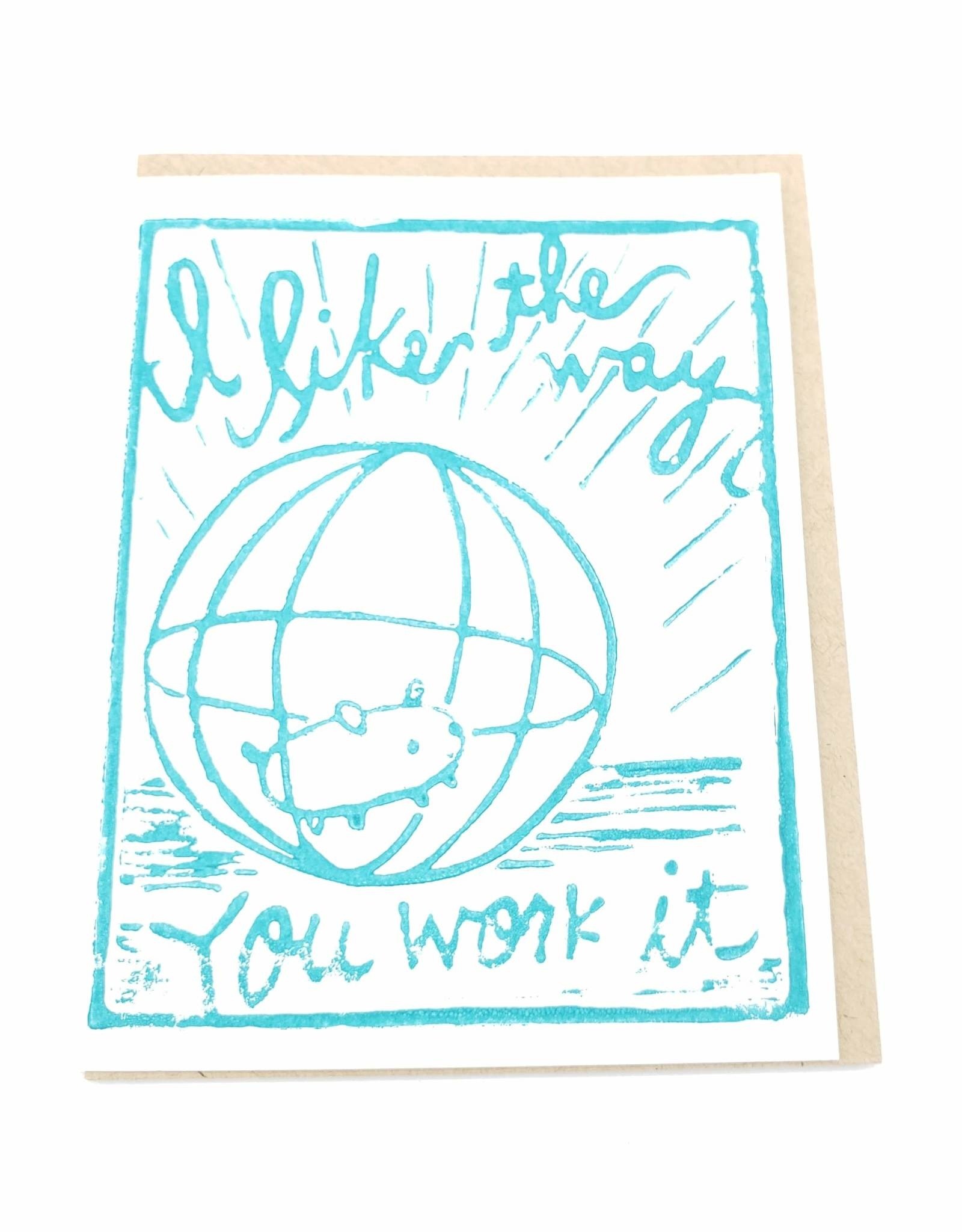 "I Like the Way You Work it" Greeting Card - Ghost Academy
