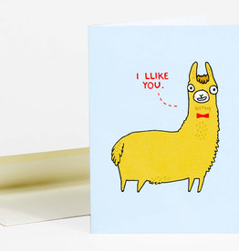 "I Llike You" Friendship Greeting Card - Buy Olympia