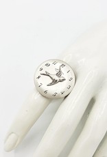 Time Flies Watch Face Ring - The Weekend Store