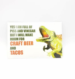 Mincing Mockingbird Craft Beer & Tacos Postcard - The Mincing Mockingbird