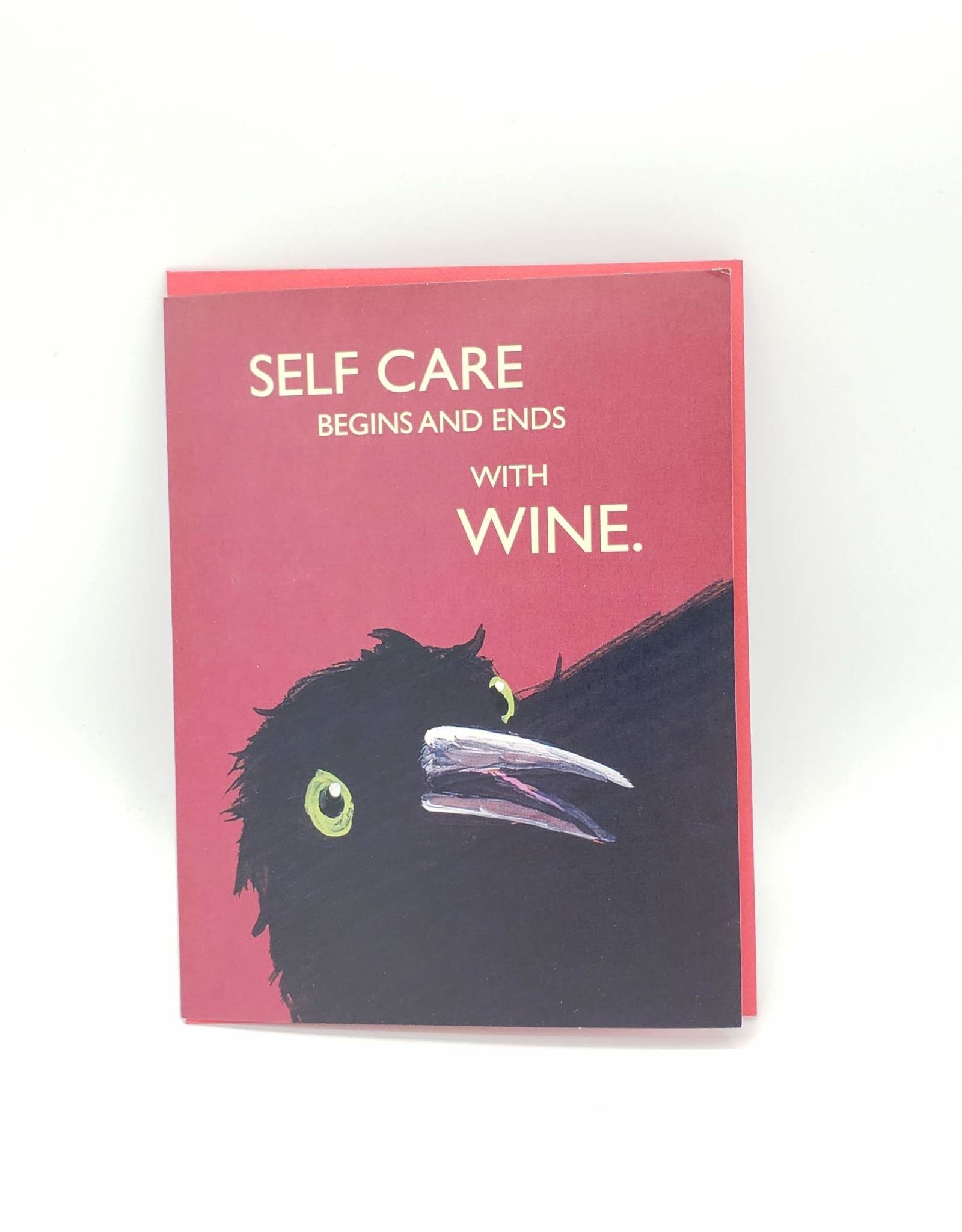 Mincing Mockingbird "Self Care" Greeting Card - The Mincing Mockingbird