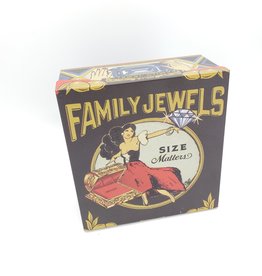 Blue Q Family Jewels Mini Cigar Box