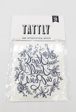 Tattly Stop and Smell the Roses  - Tattly Temporary Tattoos (Pairs)