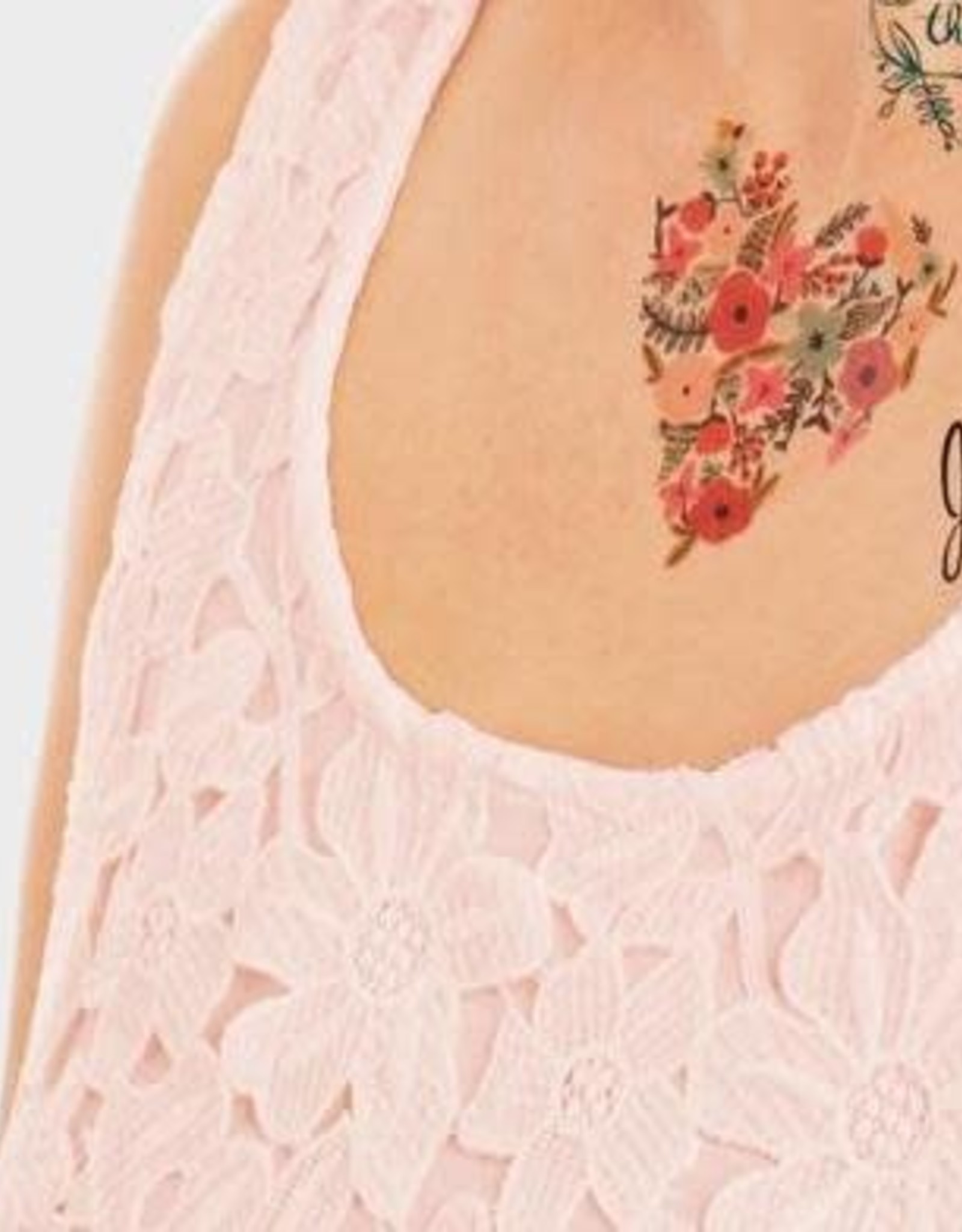 Tattly Floral Heart Love  by Rifle Paper Co. - Tattly Temporary Tattoos (Pairs)