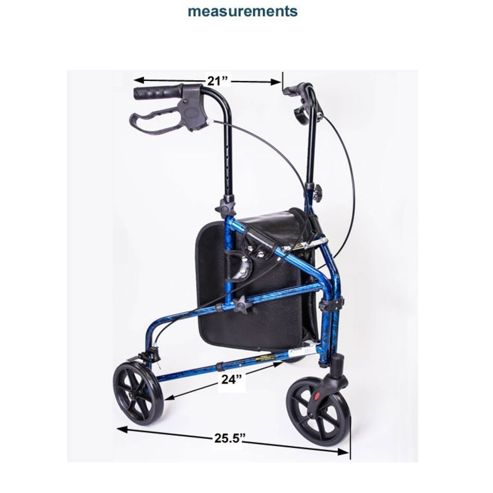 MOBB 3 Wheel Walker / Rollator