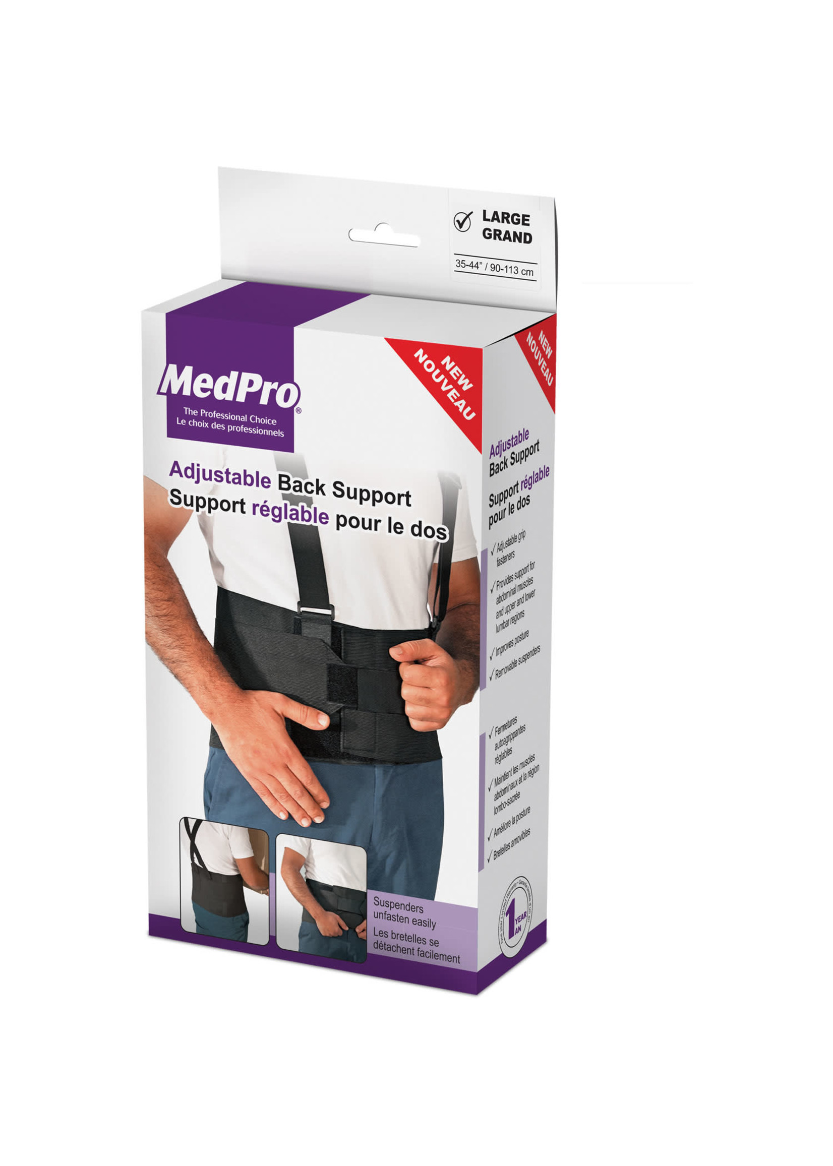 MedPro Back Support - Unisex