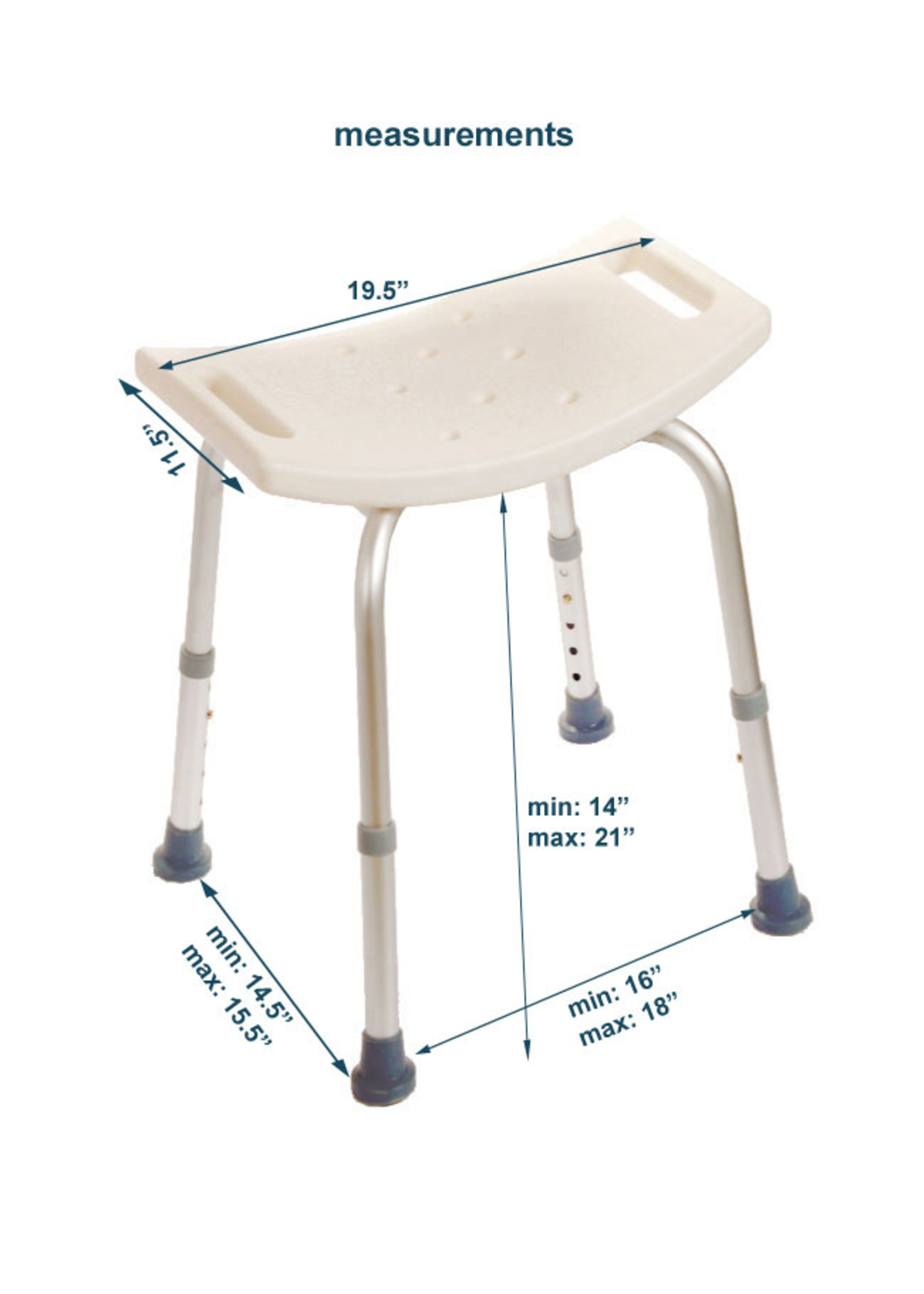 MOBB Bath Seat - white