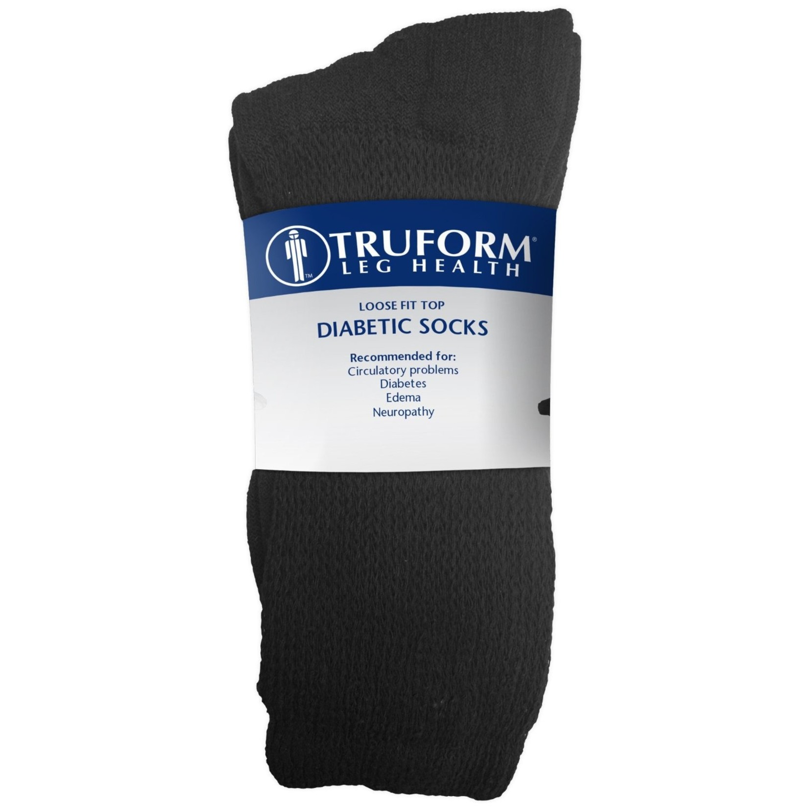 Airway Diabetic Socks - Ultra Dry - Black