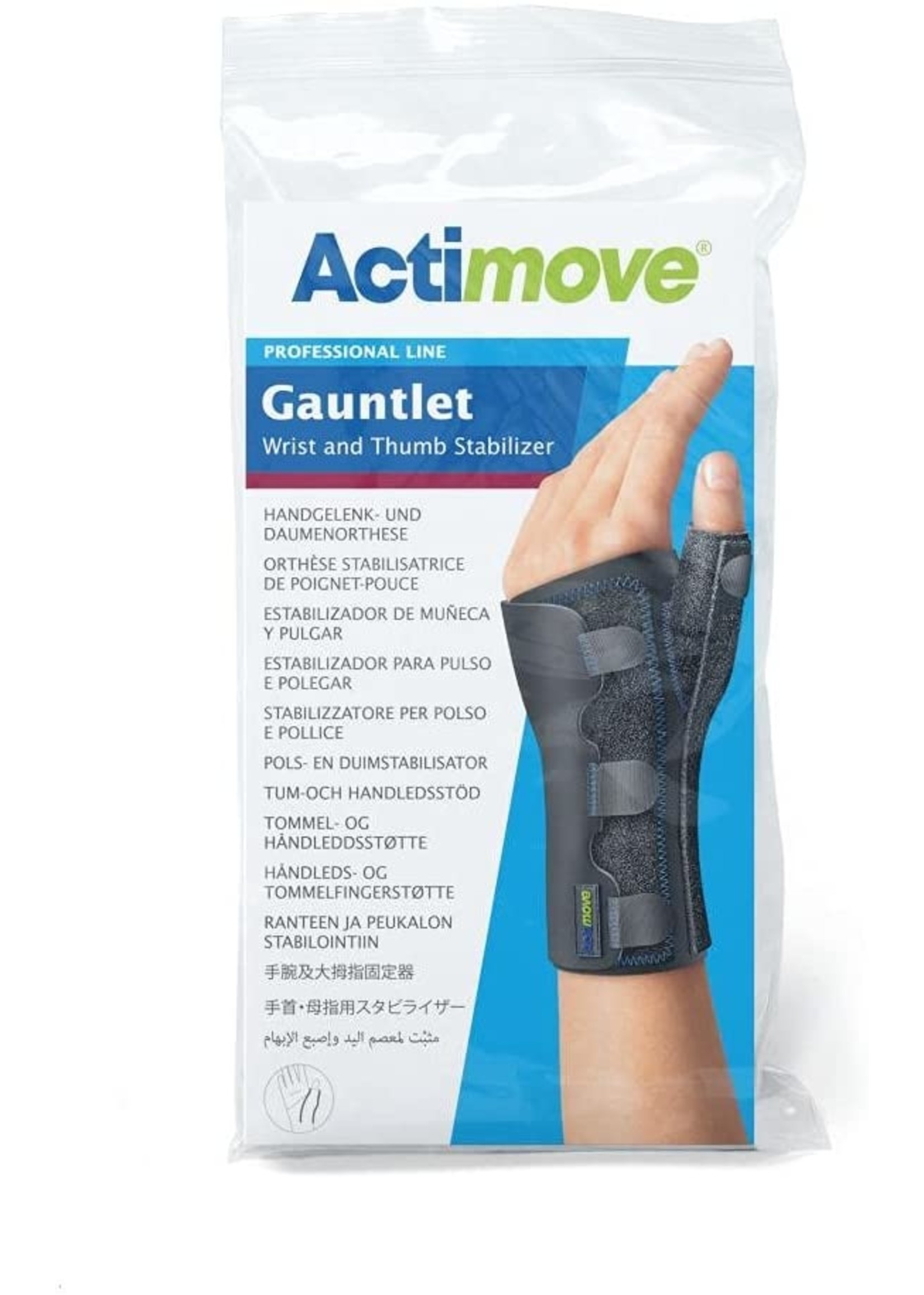 ActiMove Gantelet stabilisateur de poignet et de pouce/Gauntlet Wrist & Thumb Stabilizer