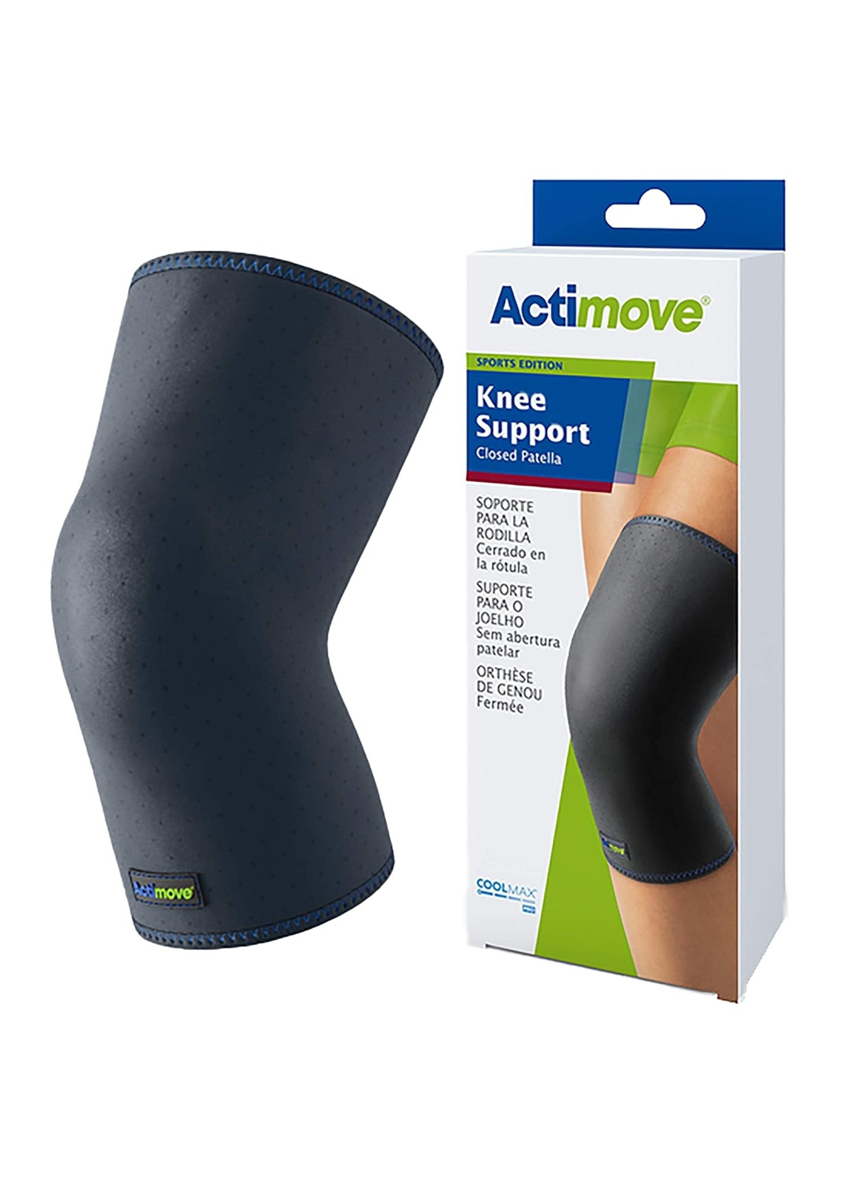 ActiMove Genouillère - Édition Sport (Rotule fermée)/Knee Support - Sport Edition (Closed Patella)