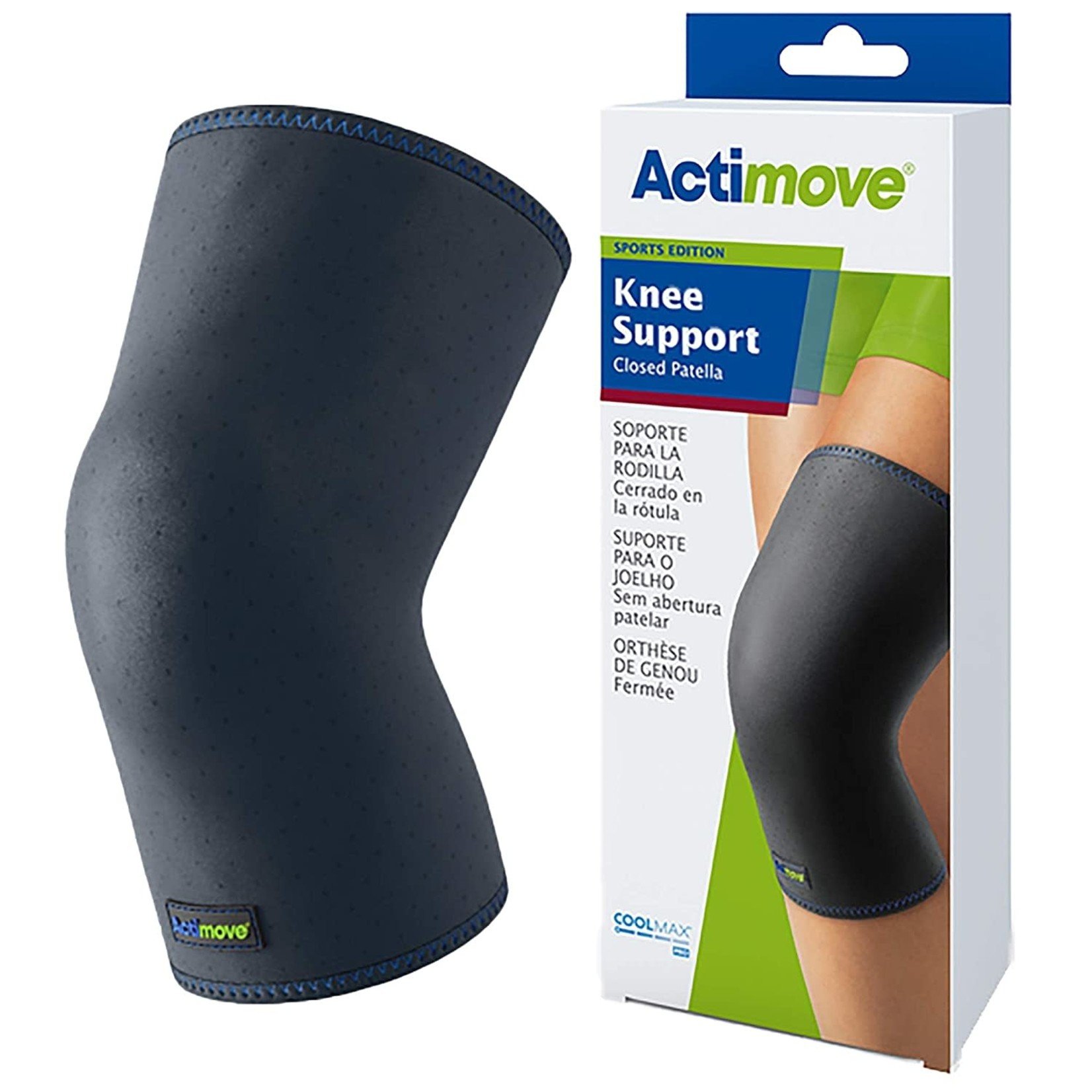 ActiMove Genouillère - Édition Sport (Rotule fermée)/Knee Support - Sport Edition (Closed Patella)