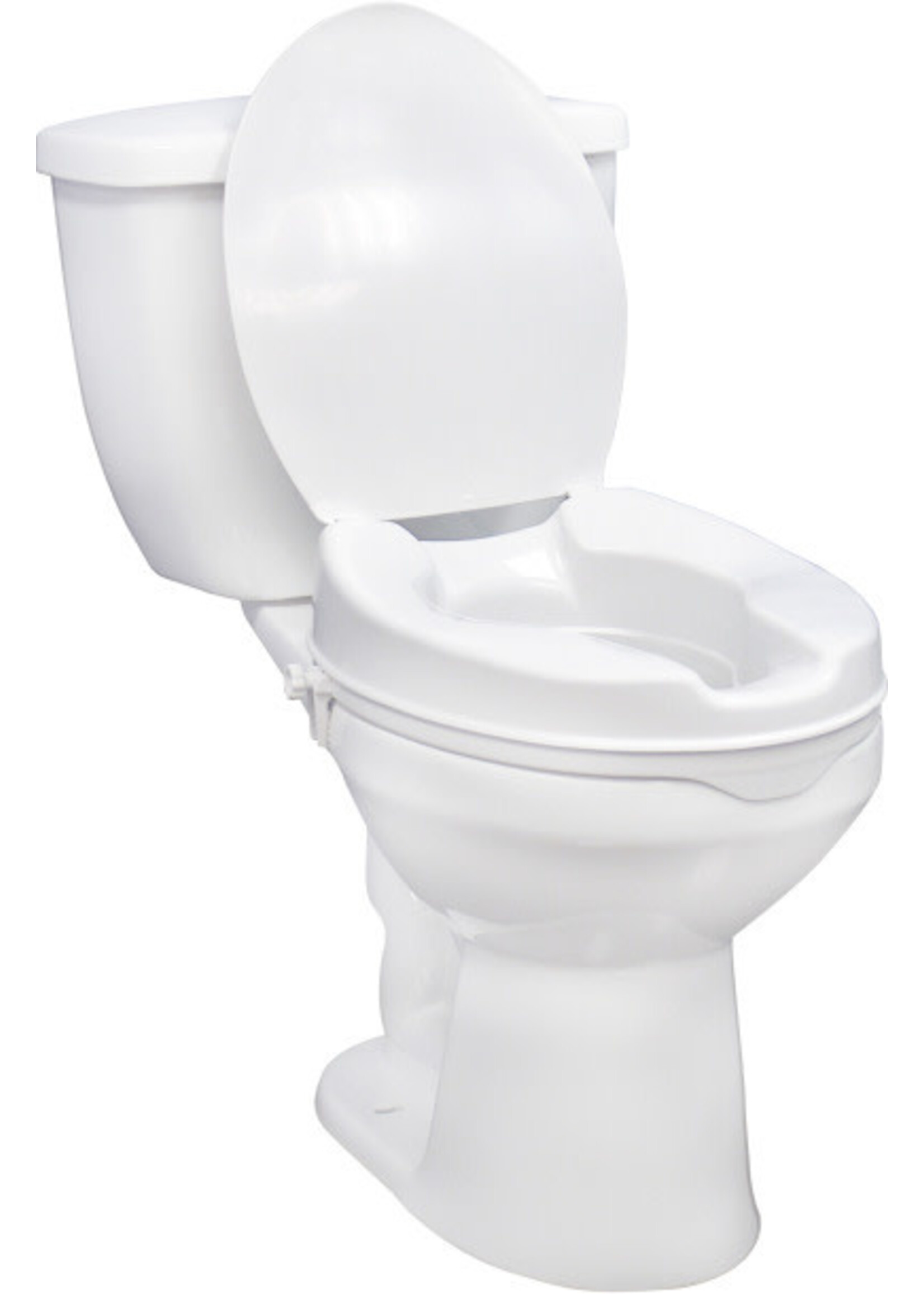 Drive 2" Raised Toilet Seat With Lid