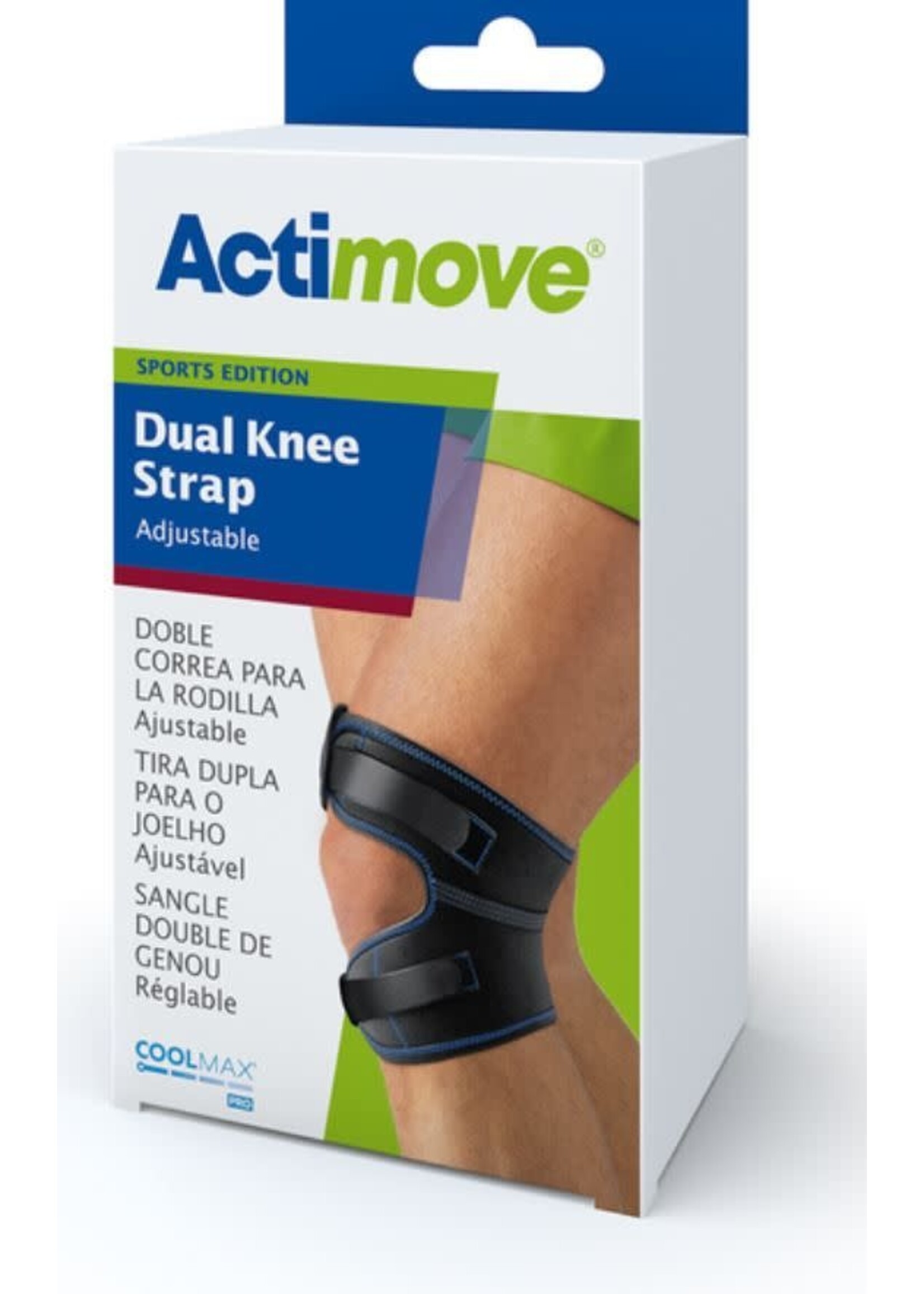 ActiMove Adjustable Dual Knee Strap