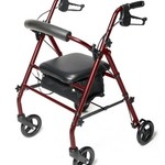 KD- Walkabout Rollator Red (Pro-Aide)