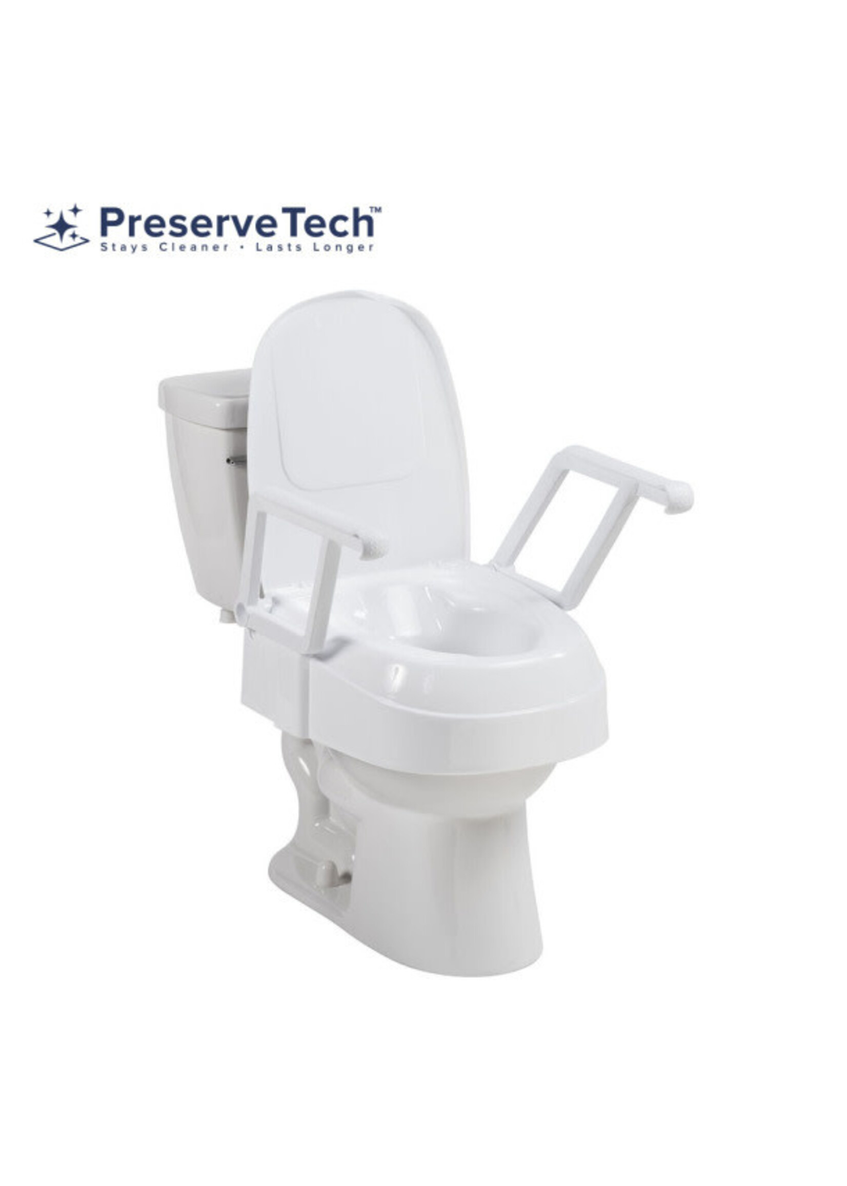 PerserveTech Siège de toilette surélevé universel PreserveTech™/ PreserveTech™ Universal Raised Toilet Seat (DRIVE)
