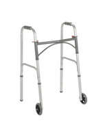 Drive Folding Junior Walker, Two Button with 5" Wheels