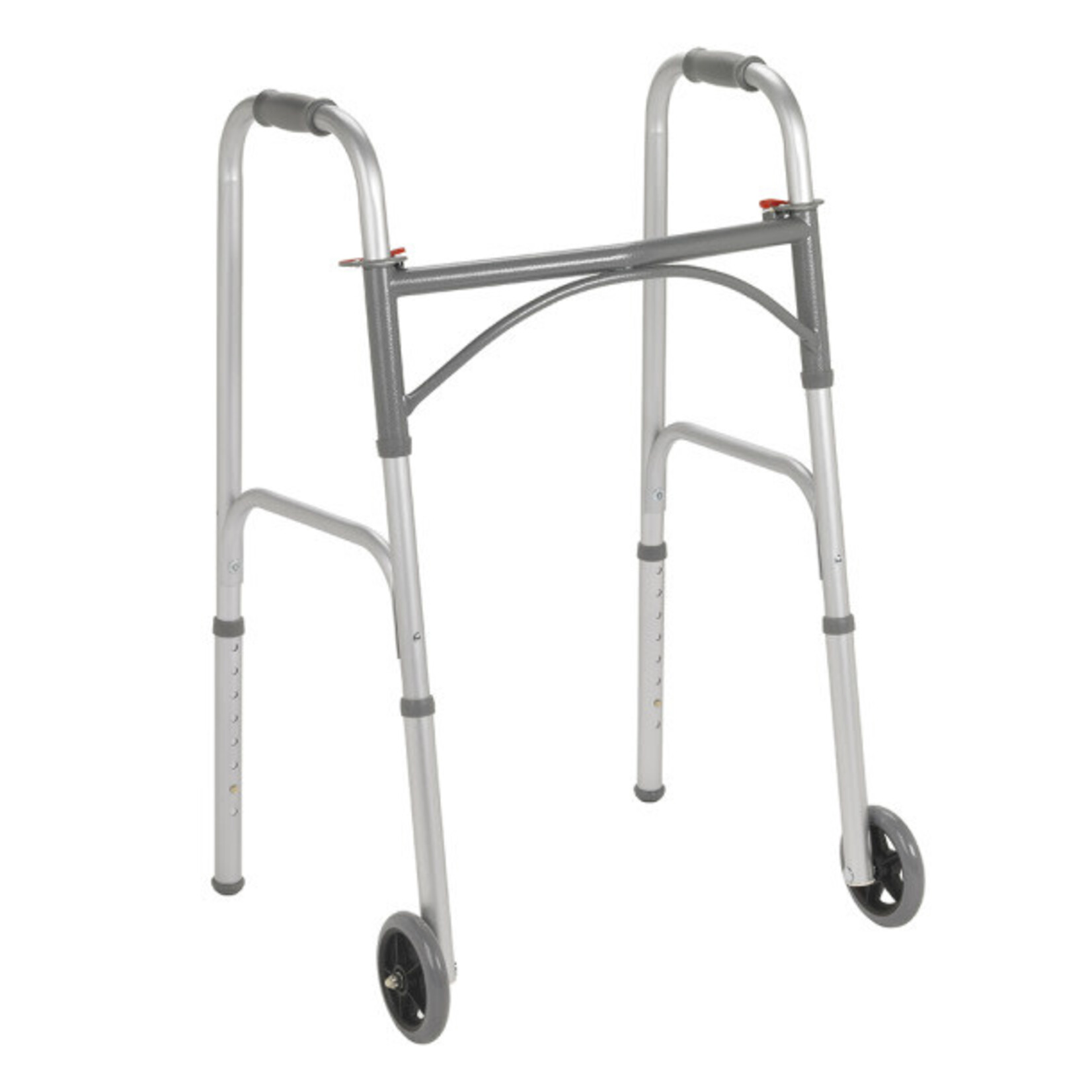 Drive Déambulateur junior pliable, deux boutons avec roues de 5"/ Folding Junior Walker, Two Button with 5" Wheels
