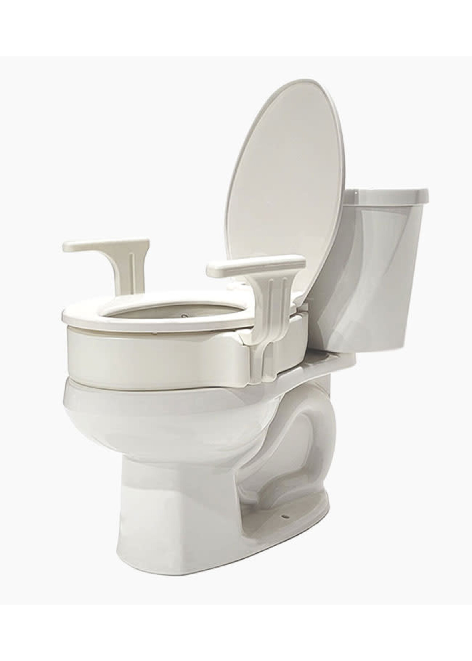 MOBB 4" Raised Toilet Seat with new handles