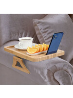 MOBB Plateau de canapé à clipser en bambou MOBB/MOBB Bamboo Clip On Couch Tray Table