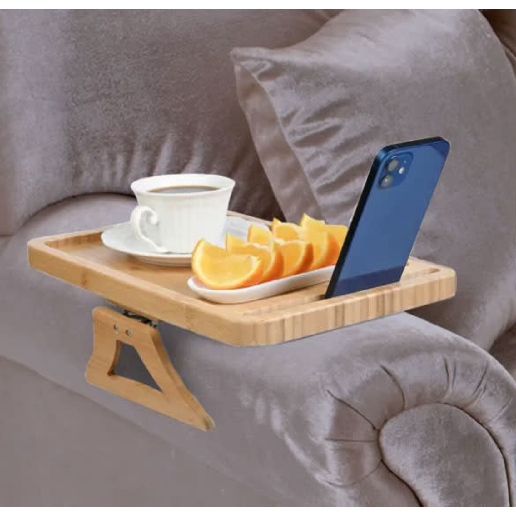 MOBB Table-plateau à clipser en bambou MOBB