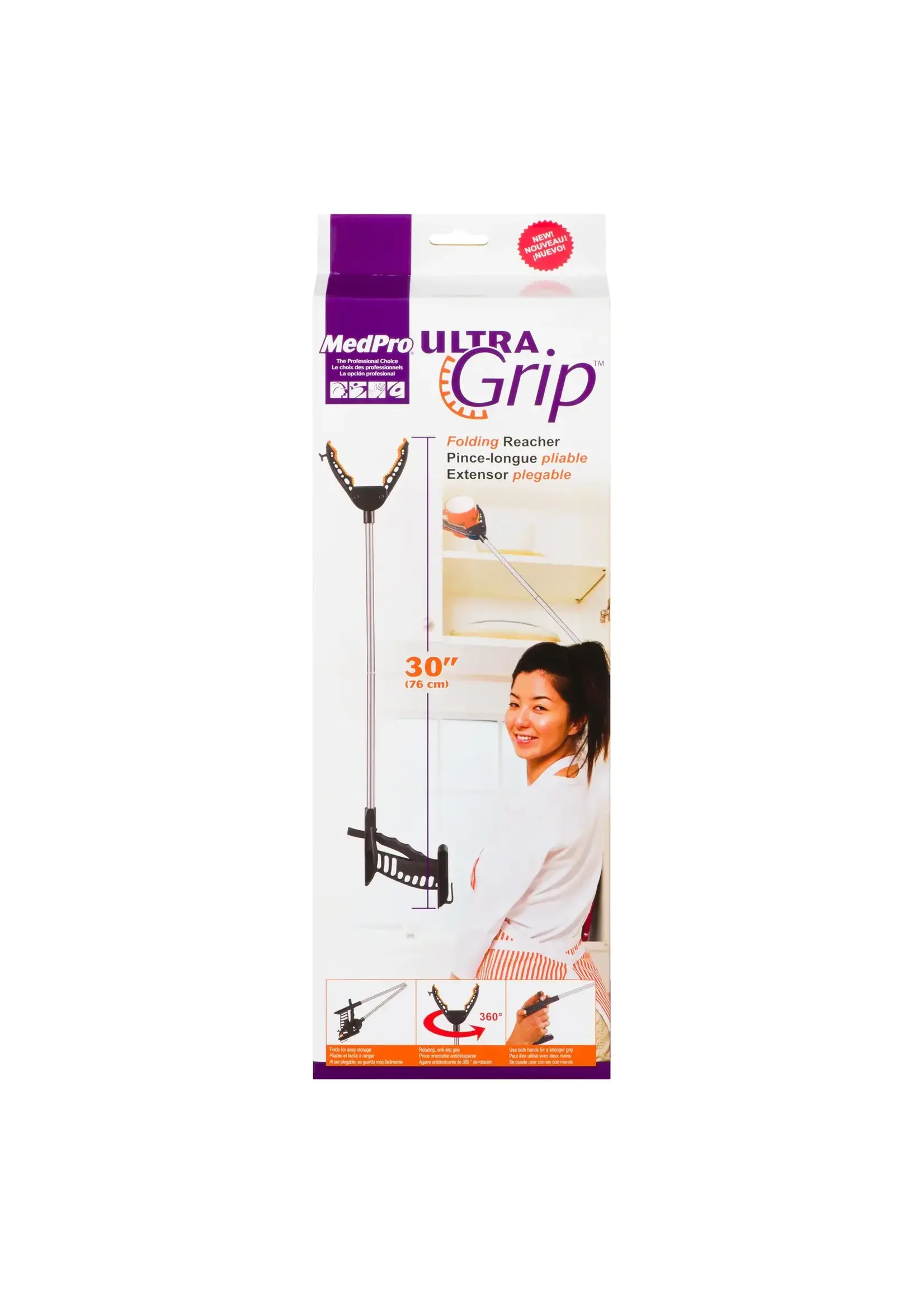 MedPro Ultra-Grip Folding Reacher