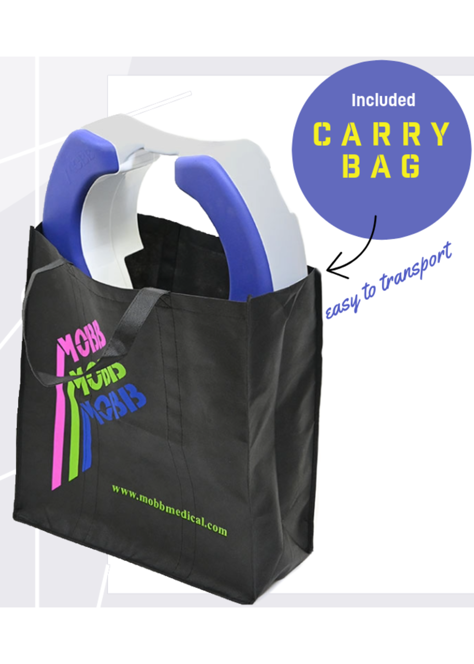 MOBB 4” Adjustable Raised Toilet Seat