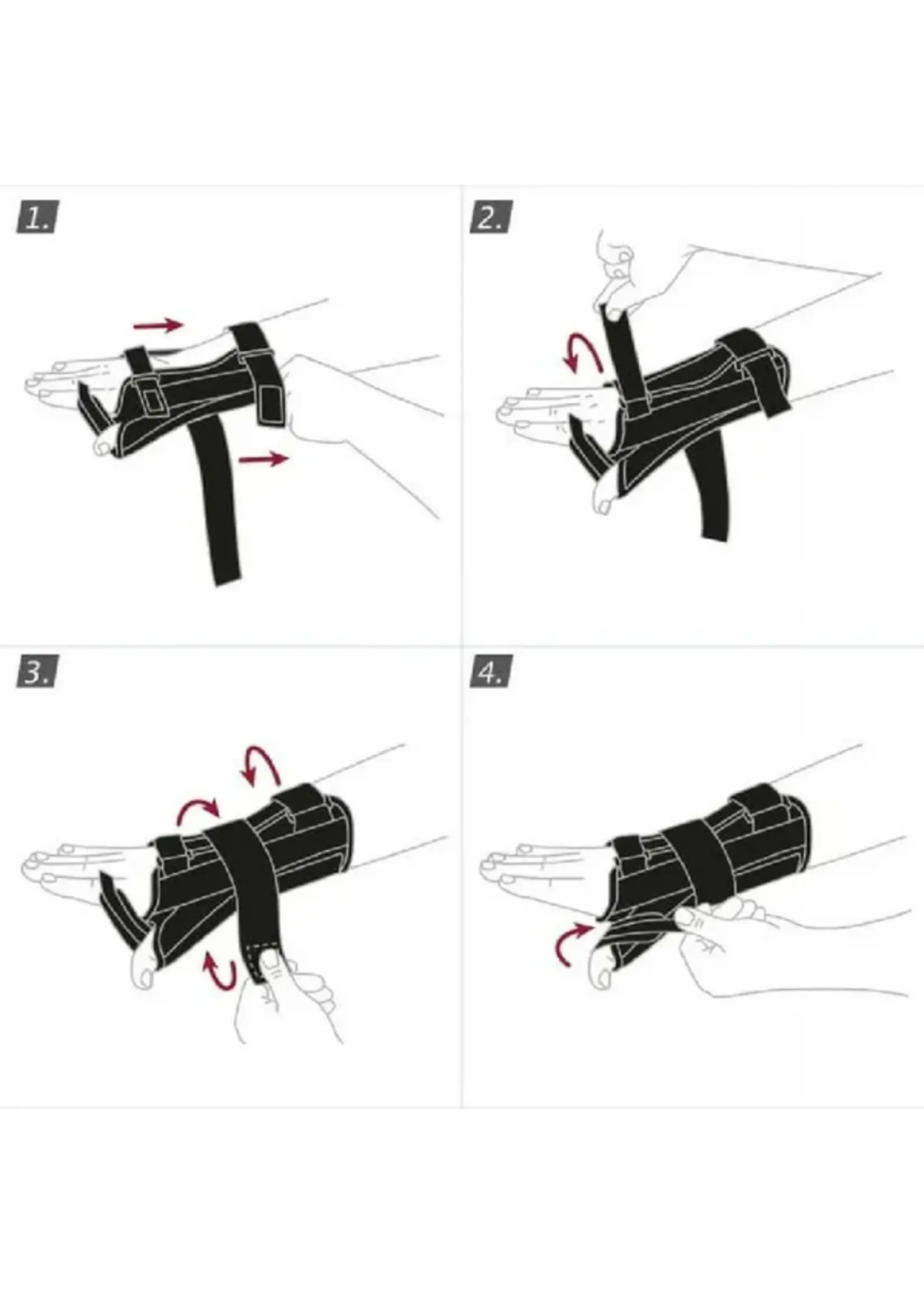 ActiMove Attelle de poignet et de pouce Manus Forte Plus - Droite- Petit/Moyen