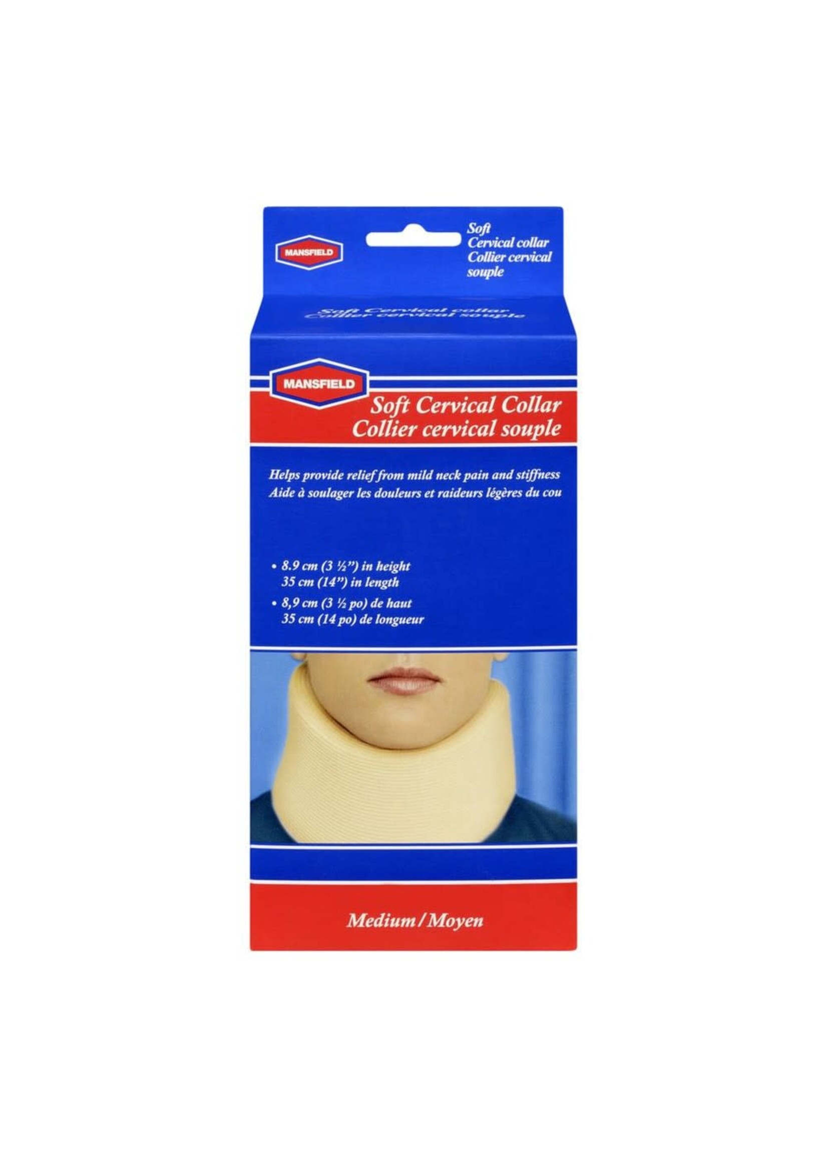 Mansfield COLLIER CERVICAL - UNIVERSEL ÉTROIT/CERVICAL COLLAR - UNIVERSAL NARROW