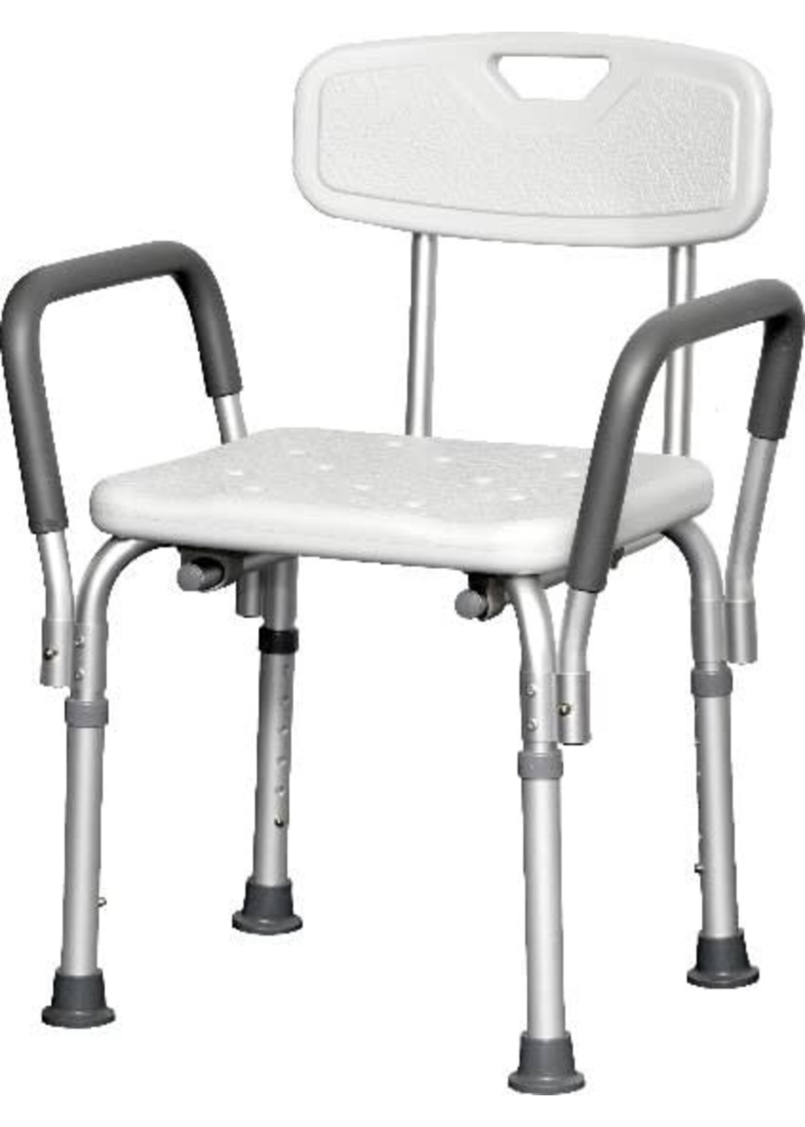 ProBasics Chaise de douche de luxe avec accoudoirs rembourrés/ Deluxe Shower Chair with Padded Arms