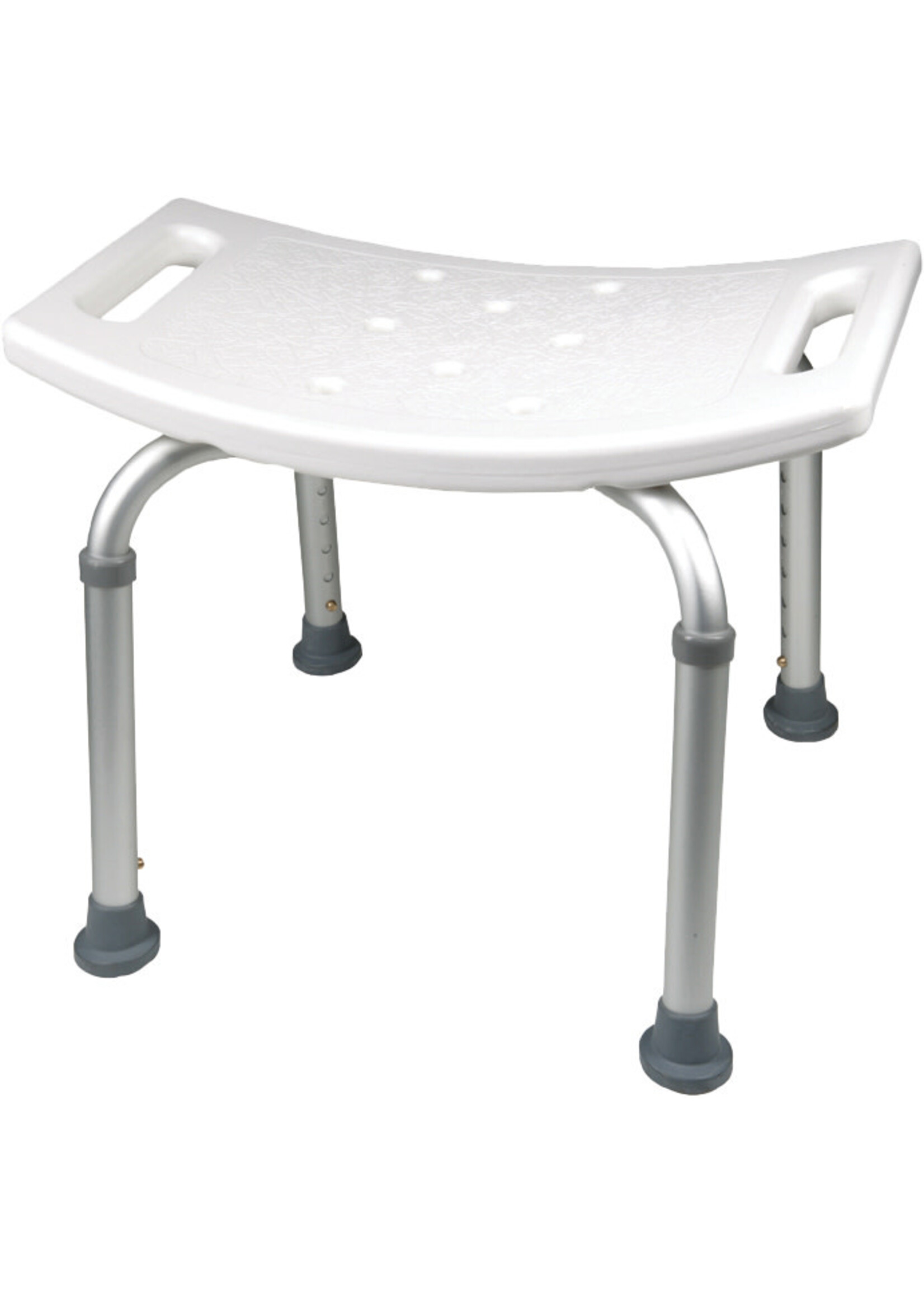 Carex Banc de douche en aluminium de luxe sans dossier/ SHOWER CHAIR WITHOUT BACK