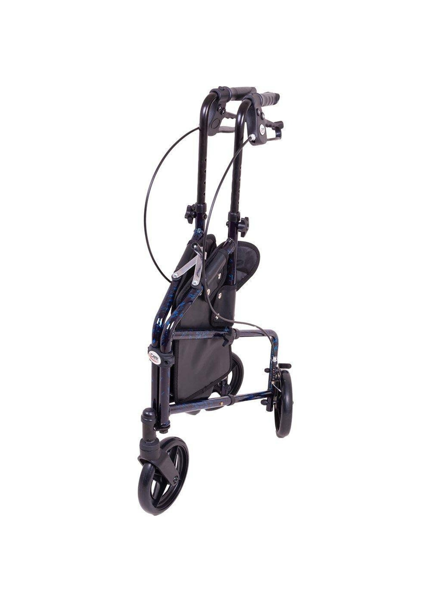 Carex Déambulateur à 3 roues - Bleu/ 3 WHEEL ROLLATOR- BLUE