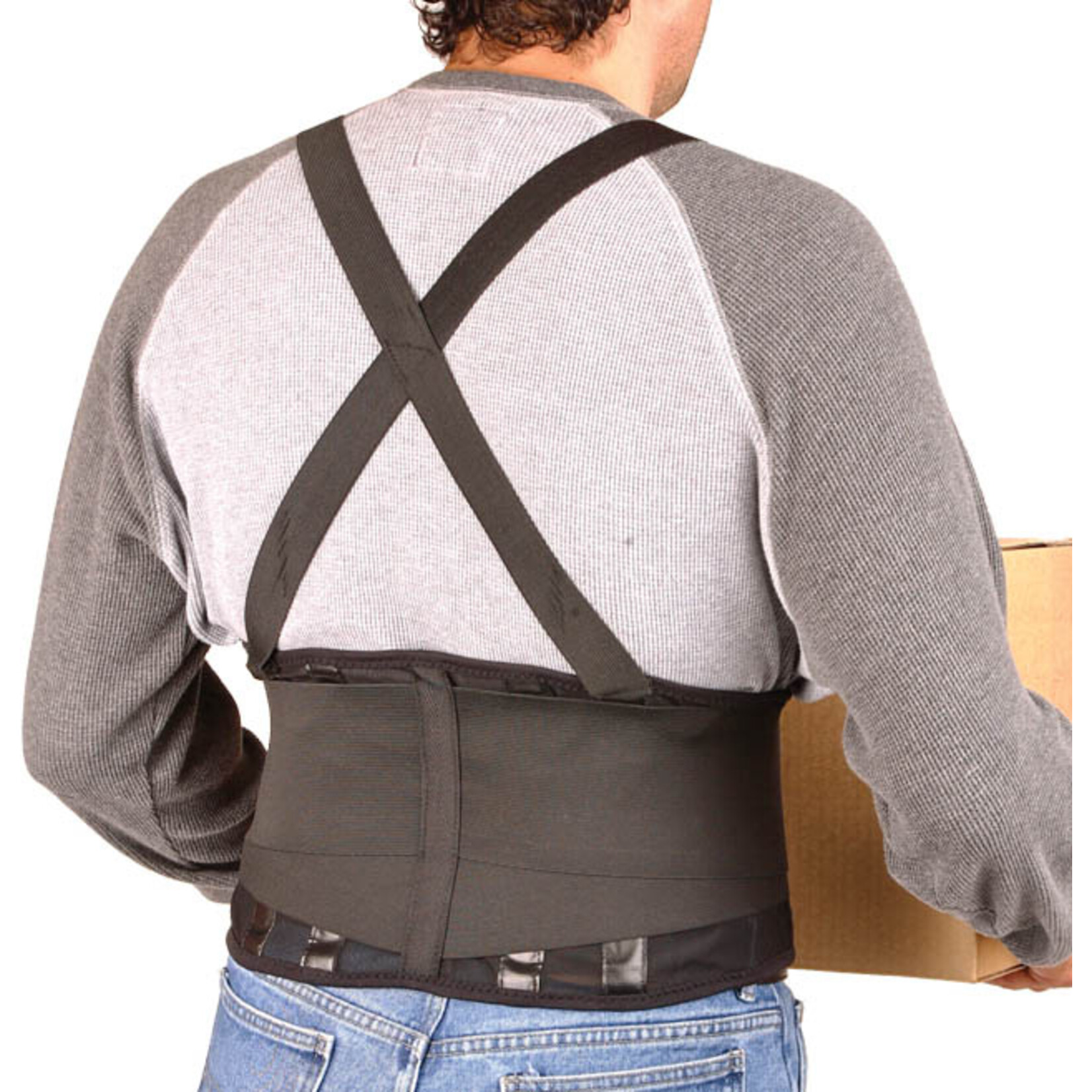 Orthoactive Soutien lombaire industriel de 23 cm (9 po) à double réglage/ INDUSTRIAL 9" BACK SUPP. DUO-ADJUST