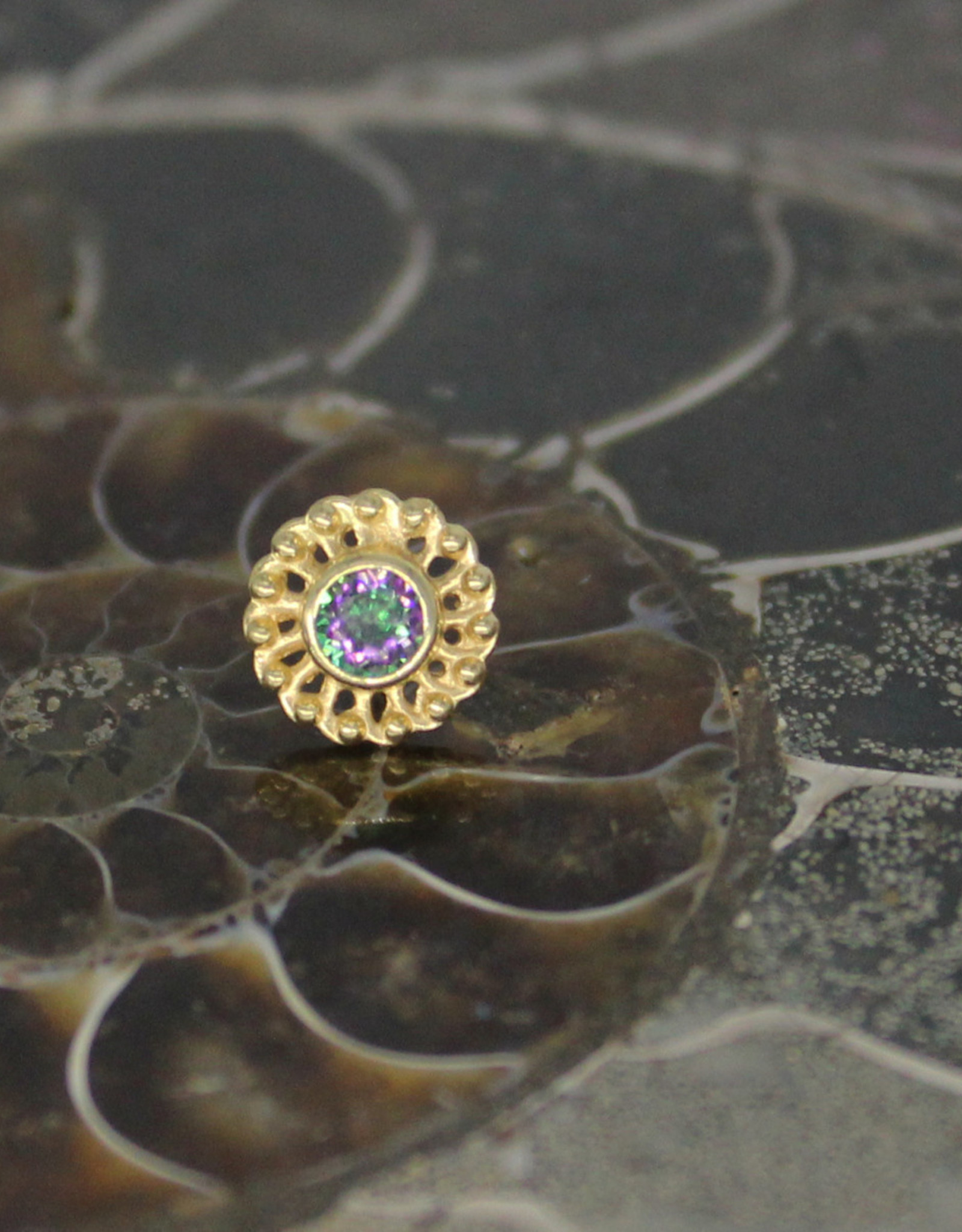 Anatometal Anatometal Virtue Mystic Topaz YG