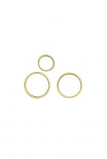 BVLA BVLA 18g Yellow Gold Seam Ring