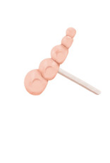 Junipurr Threadless Half Triumph Rose Gold