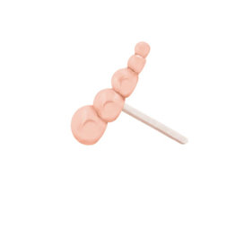 Junipurr Threadless Half Triumph Rose Gold