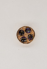 BVLA BVLA Pavé Circle with Mystic Topaz RG