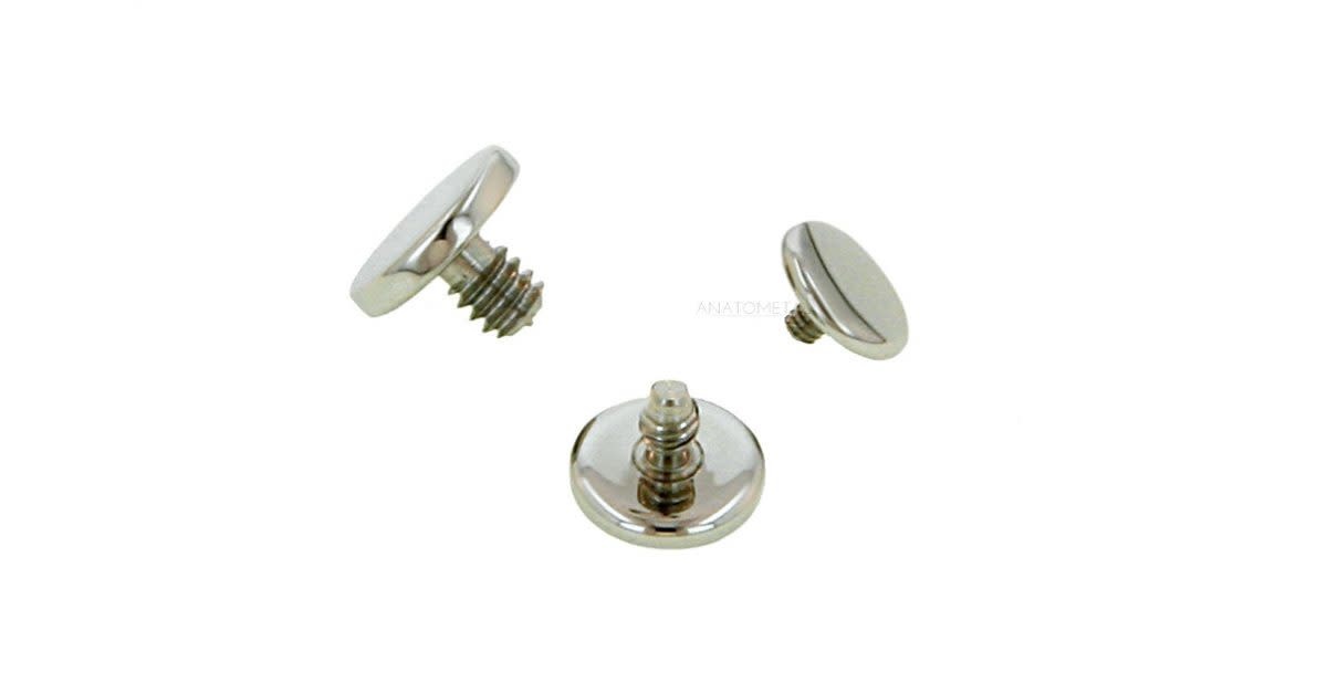 Titanium Threaded Disc - Enigma Professional Piercing Adams