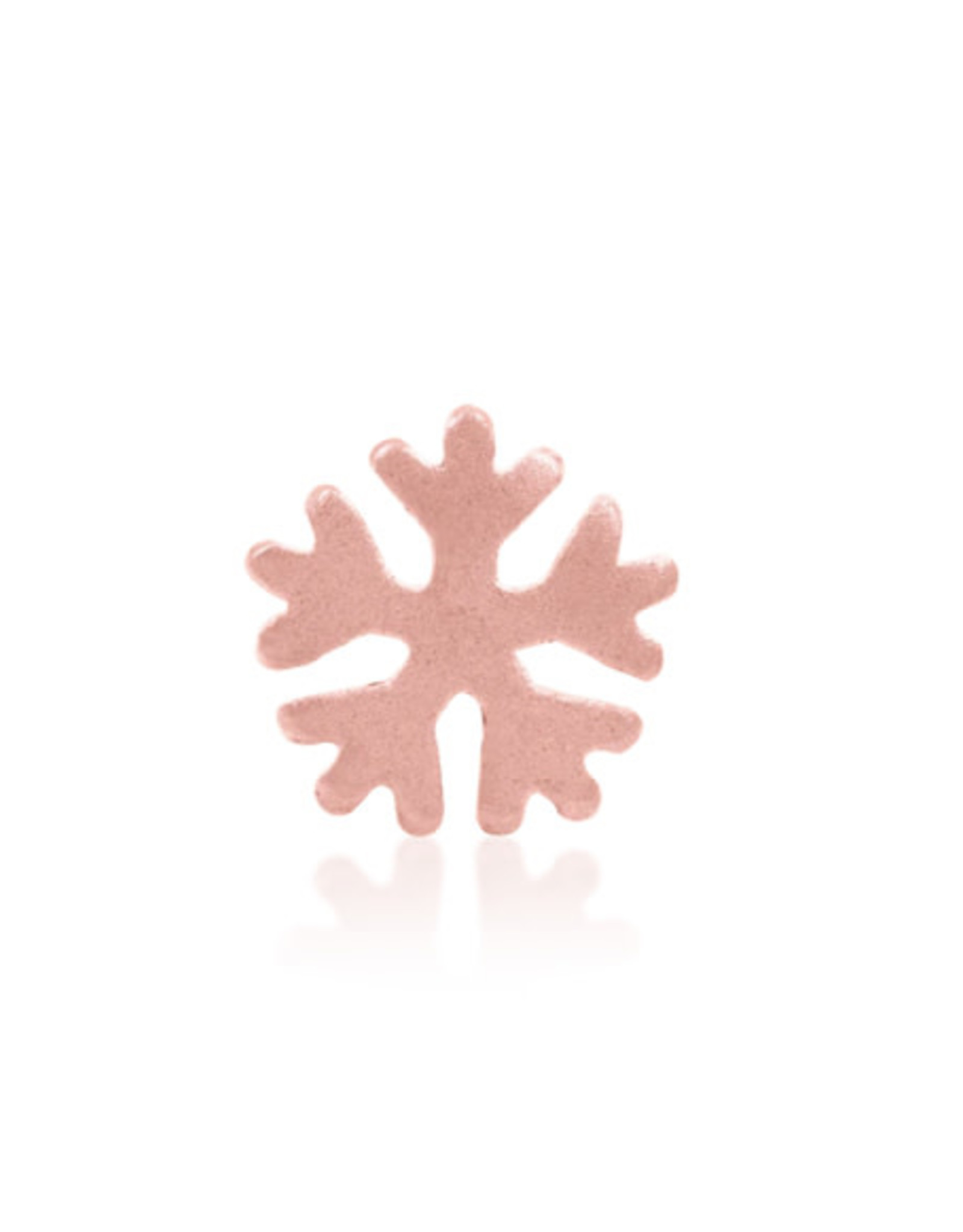 Junipurr Threadless Snowflake Sandblasted RG