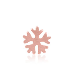 Junipurr Threadless Snowflake Sandblasted RG