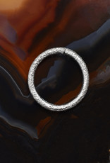 Quetzalli Quetzalli 16g 9/32” Diamond Shine Seam Ring  WG