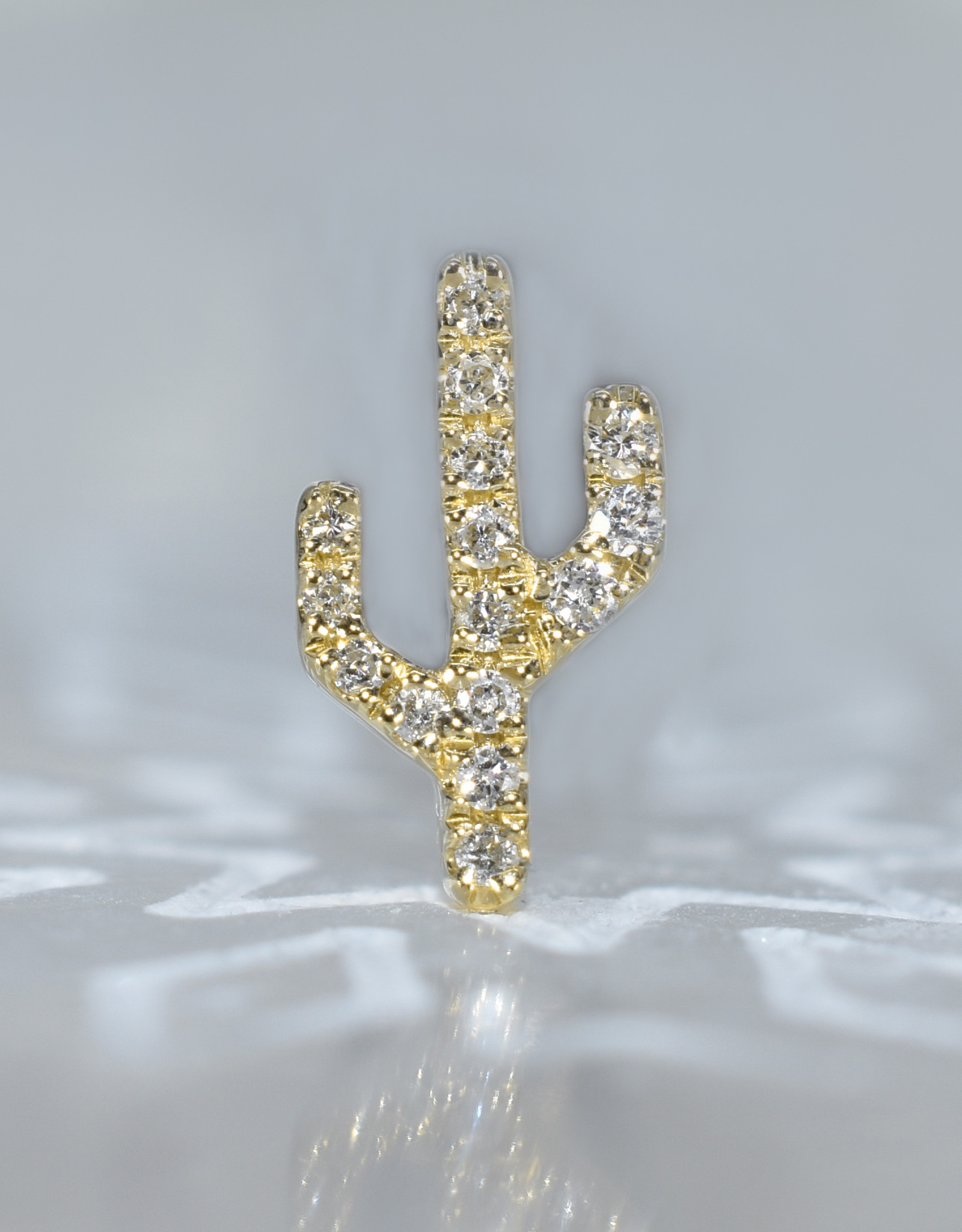 Modern Mood Modern Mood Sonoran Cactus with Diamonds YG