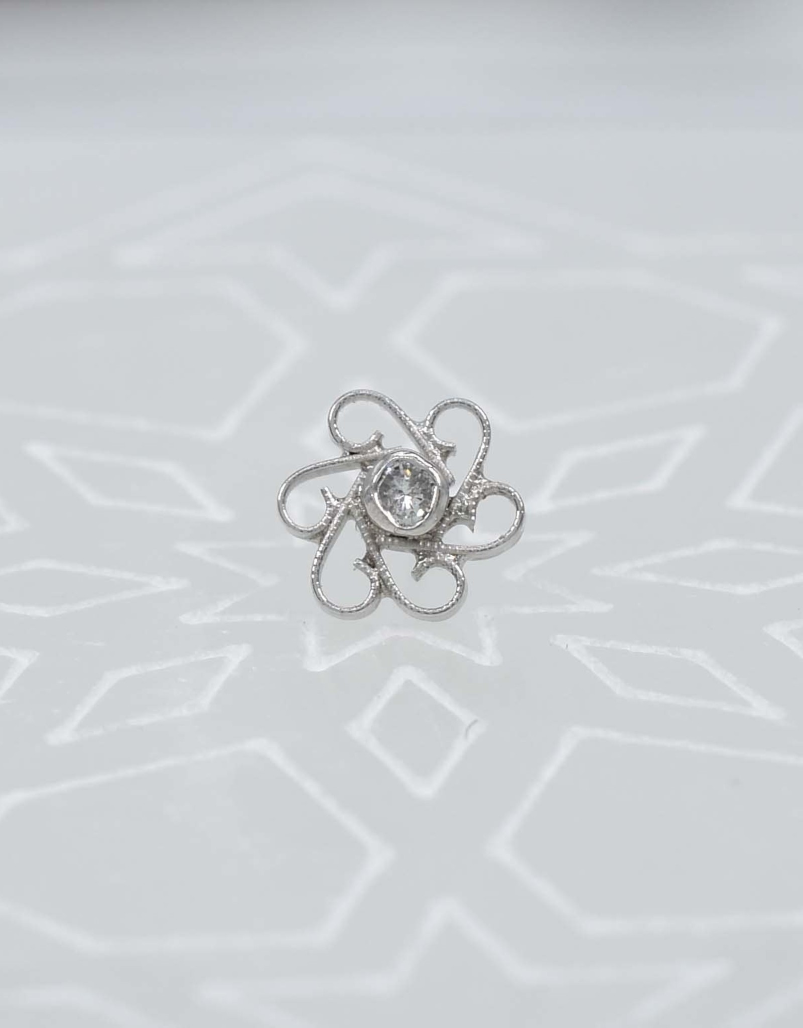 Quetzalli Quetzalli Shakti WG with Genuine White Diamond WG