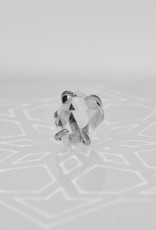 Quetzalli Quetzalli Threaded 14g/12g Sacred Love with Herkimer Diamond WG