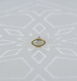 Anatometal Anatometal Lindsey with Aurora Borealis CZ YG