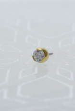 Anatometal Anatometal 3mm Prong White CZ YG