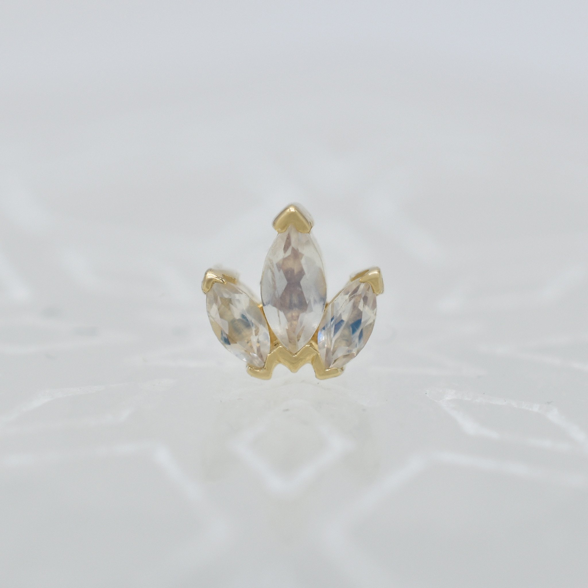 BVLA 18g/16g threaded Mini AJ graduating marquise fan