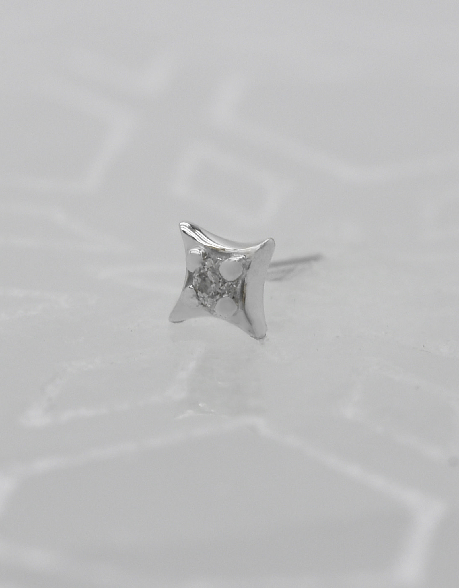 Modern Mood Modern Mood 3.5mm Zara with White Diamond WG