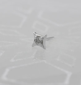 Modern Mood Modern Mood 3.5mm Zara with White Diamond WG